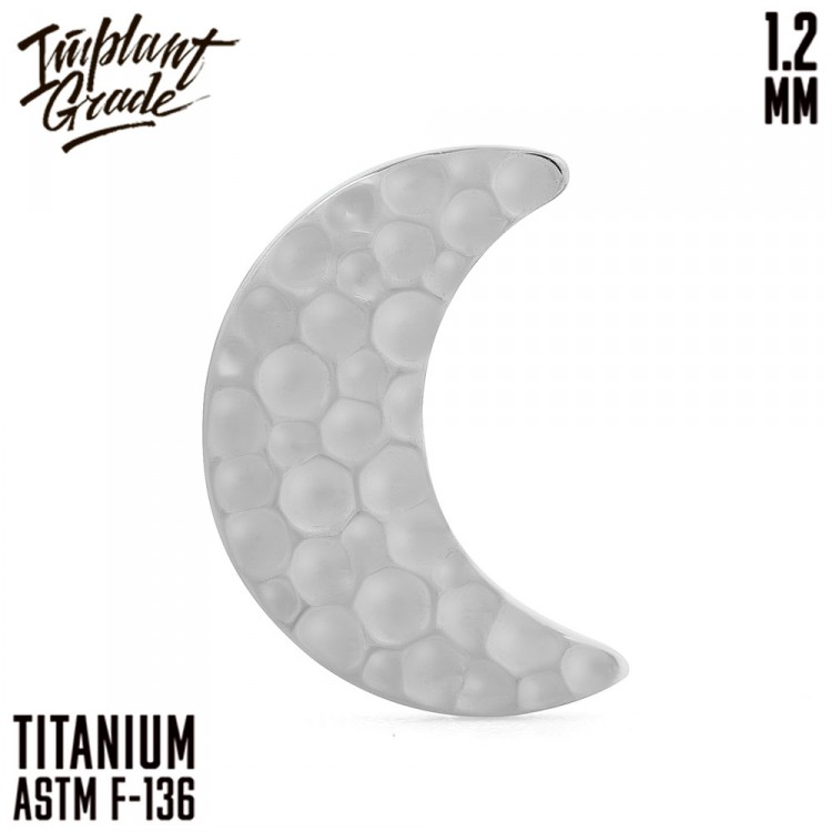 Накрутка крупная Incused moon Implant Grade 1.2 мм титан