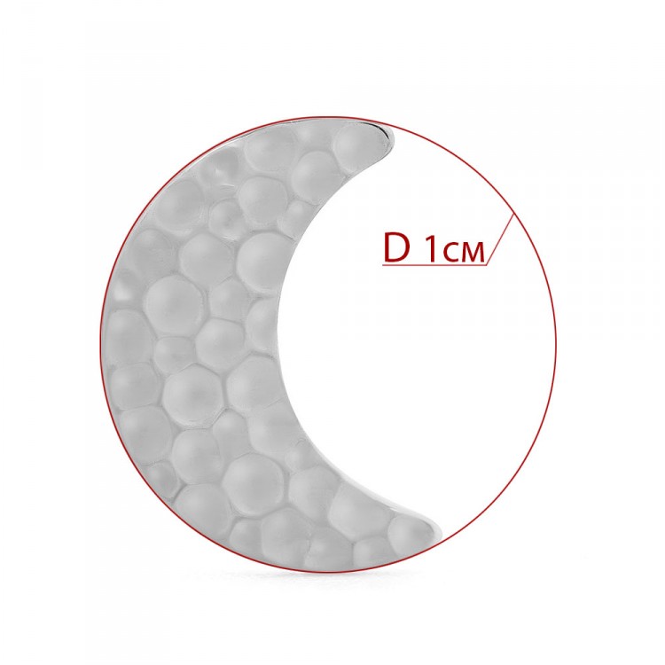 Накрутка крупная Incused moon Implant Grade 1.2 мм титан
