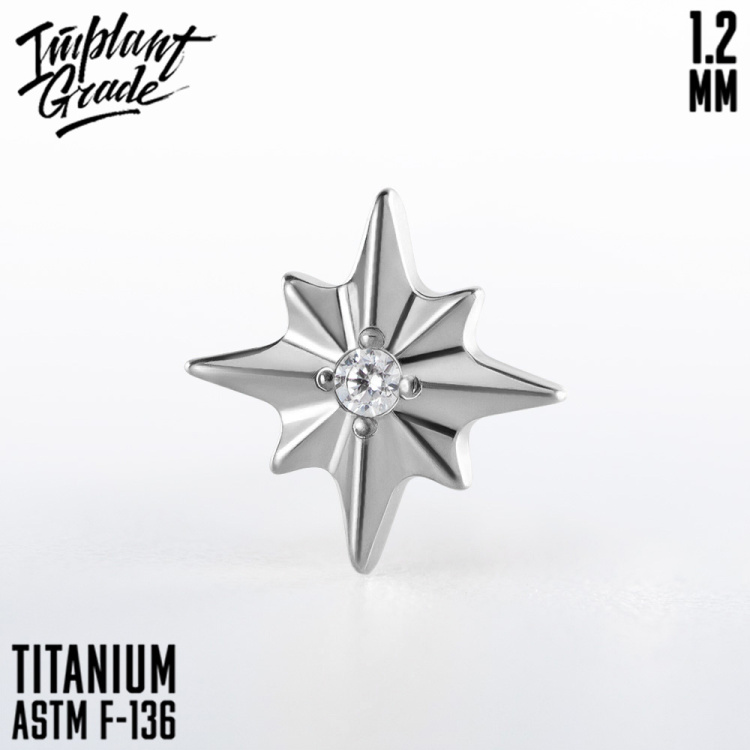 Накрутка Wind Rose Implant Grade 1.2 мм титан