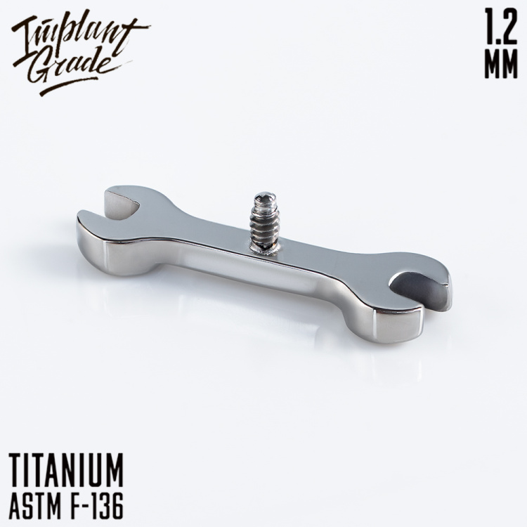 Накрутка Spanner Implant Grade 1.2 мм титан