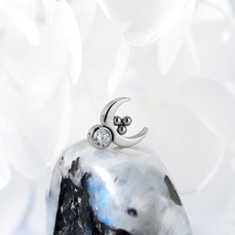 Накрутка Mystic moon Implant Grade 1.2 мм титан