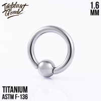 Кольцо Implant Grade 1.6 мм титан Кольцо Implant Grade 1.6 мм титан