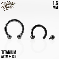 Циркуляр Black Implant Grade 1.6 мм титан+PVD