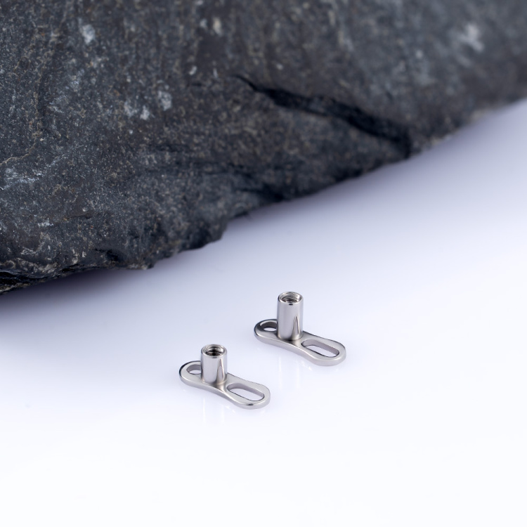 Микродермал якорь 2 Implant Grade 1.6 мм титан