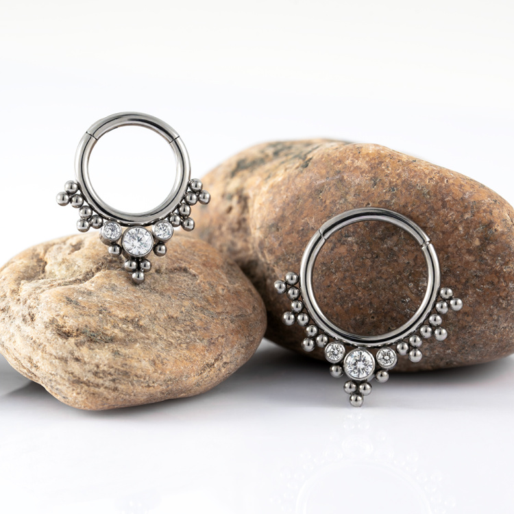 Кольцо-кликер Bliss Implant Grade 1.2 мм титан