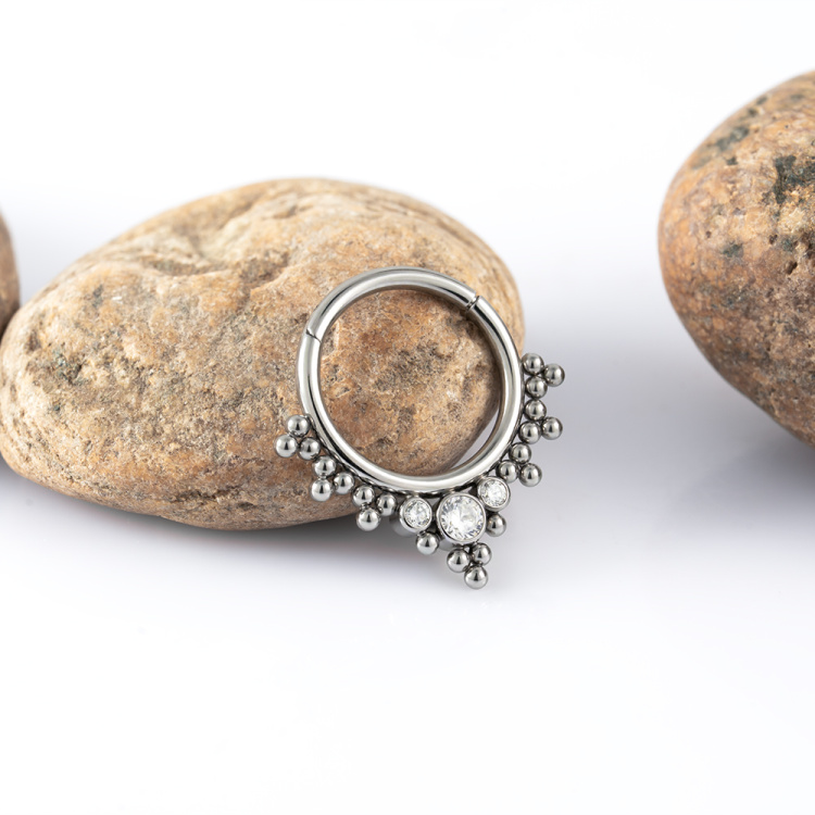 Кольцо-кликер Bliss Implant Grade 1.2 мм титан