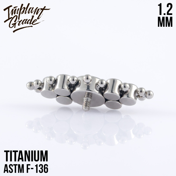 Накрутка Ava Implant Grade 1.2 мм титан