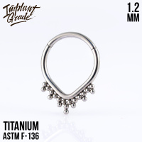 Кольцо-кликер Rudi Implant Grade 1.2 мм титан