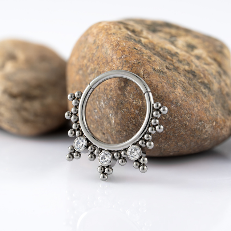 Кольцо-кликер Delight Implant Grade 1.2 мм титан Кольцо-кликер Delight Implant Grade 1.2 мм титан