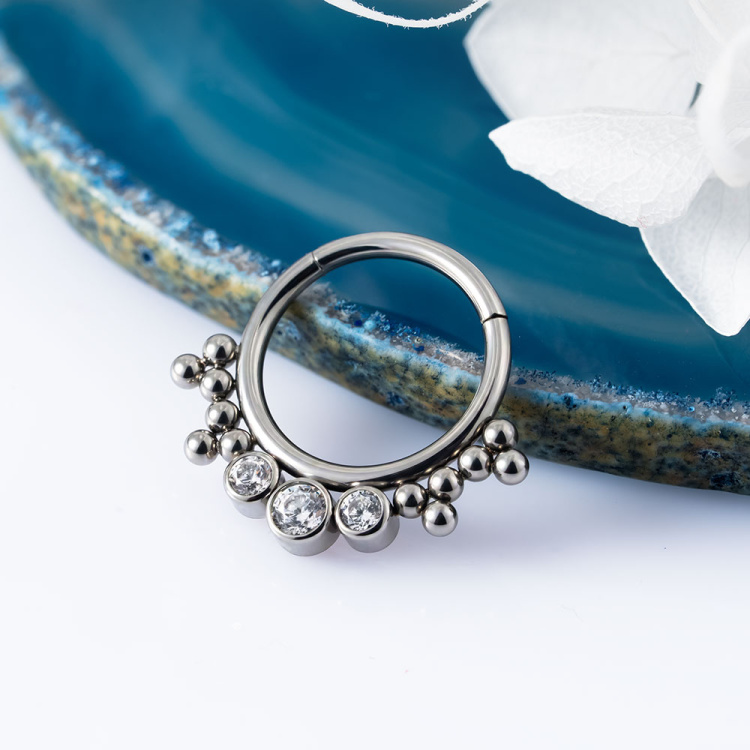 Кольцо-кликер Brenda Implant Grade 1.2 мм титан