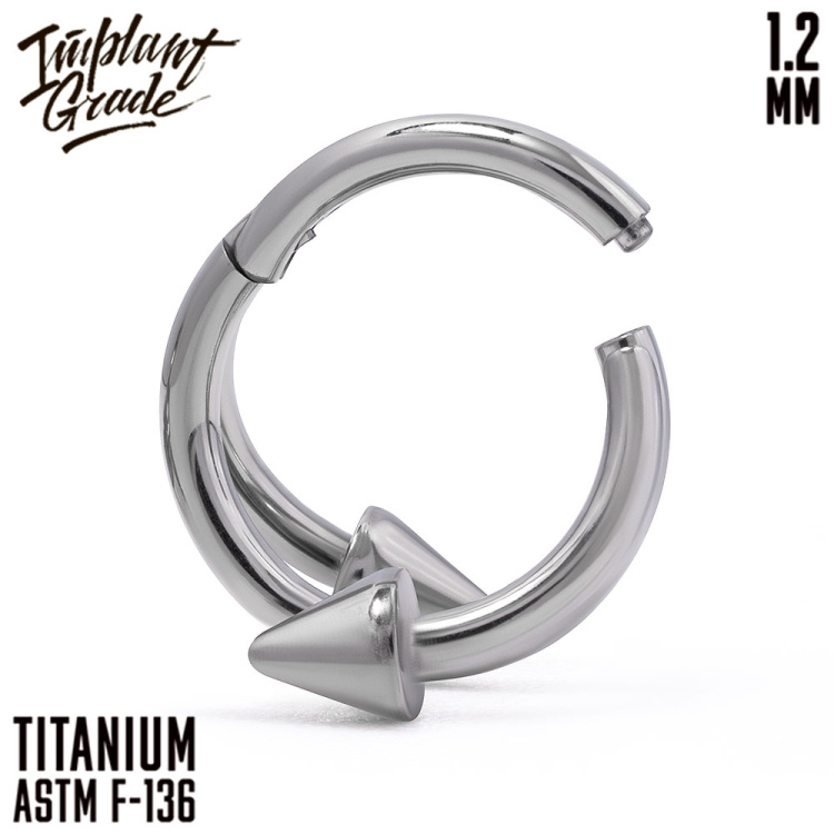 Кольцо-кликер TWIST Implant Grade 1.2 мм титан