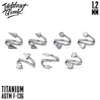 Кольцо-кликер TWIST Implant Grade 1.2 мм титан