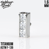 Накрутка Quadro Line mini Implant Grade 1.6 мм титан