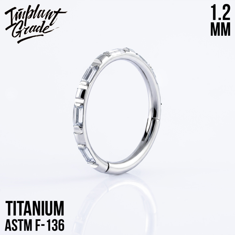 Кольцо-кликер Feya Implant Grade 1.2 мм титан