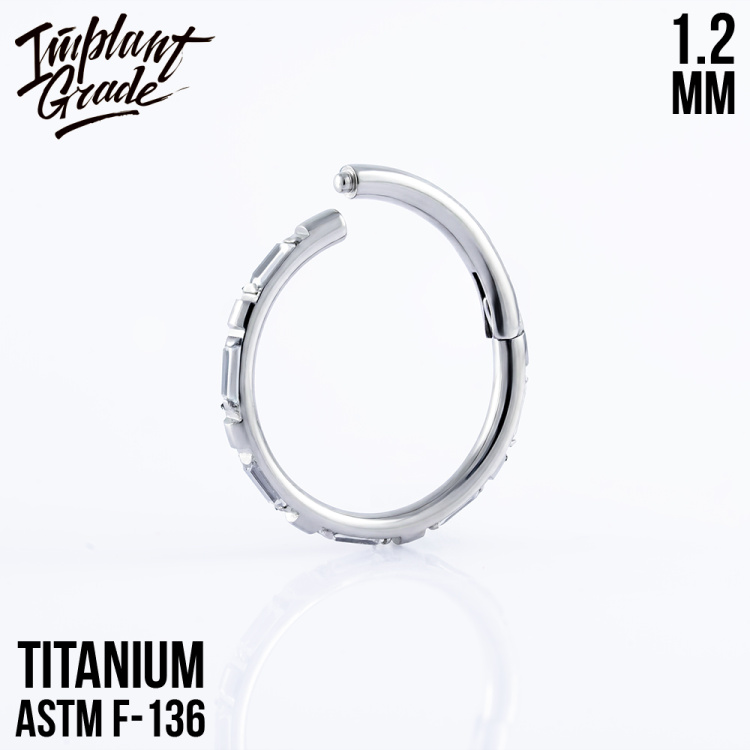 Кольцо-кликер Feya Implant Grade 1.2 мм титан