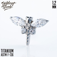Накрутка Dragonfly Implant Grade 1.2 мм титан