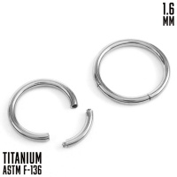 Сегментное кольцо 1.6 мм титан