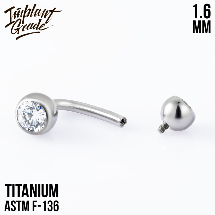 Банан J Implant Grade 1.6 мм титан