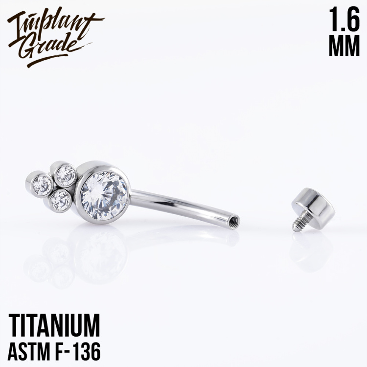 Банан Jess Implant Grade 1.6 мм титан