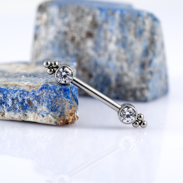 Штанга для груди Nancy Безрезьбовая Implant Grade 1.6 мм титан