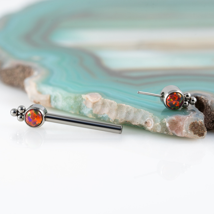 Штанга для груди Nancy Безрезьбовая Implant Grade 1.6 мм титан