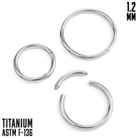 Сегментное кольцо 1.2 мм титан
