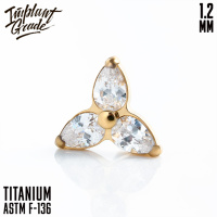 Накрутка Trio Gold vol.2 Implant Grade 1.2 мм титан 