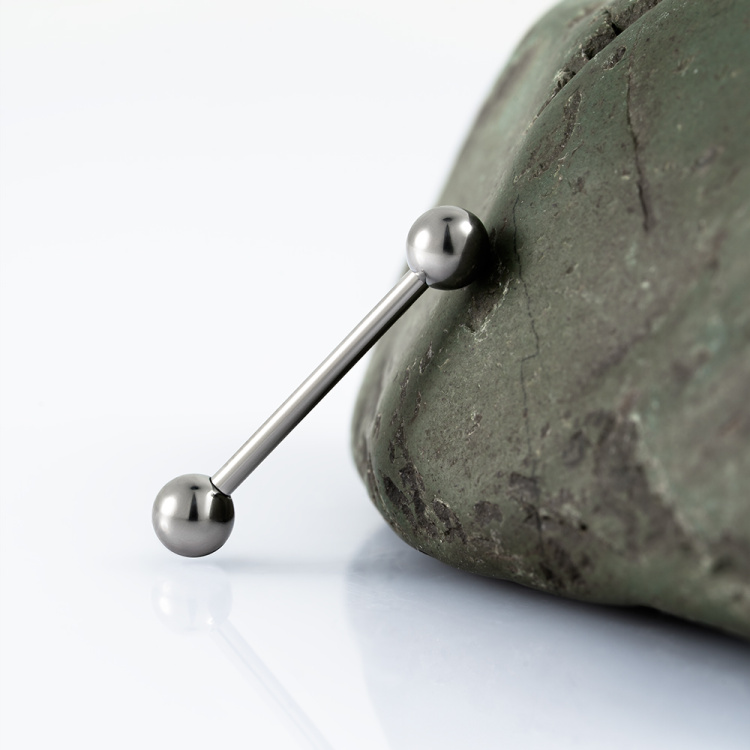 Штанга Implant Grade 1.2 мм шар 4 мм титан  