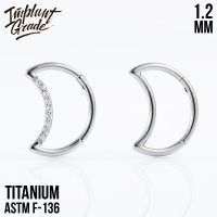 Кольцо-кликер Moon Implant Grade 1.2 мм титан