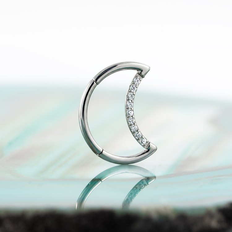 Кольцо-кликер Moon Implant Grade 1.2 мм титан