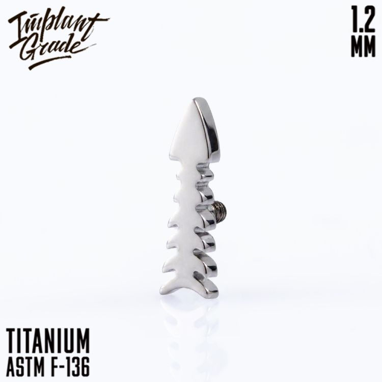 Накрутка Fishbone Arrow Implant Grade 1.2 мм титан