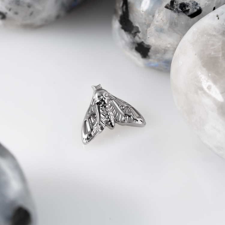 Накрутка Moth Implant Grade 1.2 мм титан