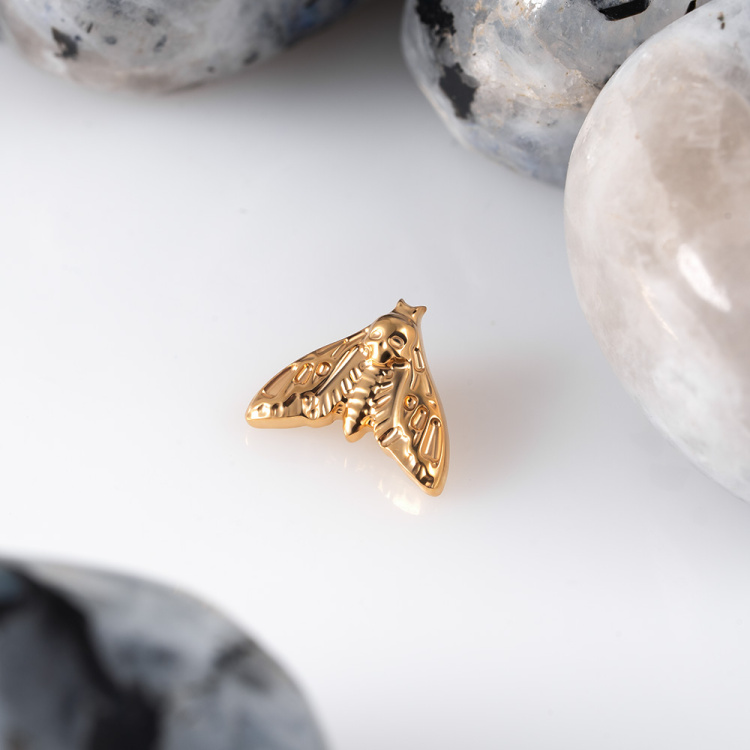 Накрутка Moth Implant Grade 1.2 мм титан