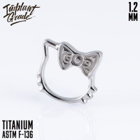 Накрутка Hello Kitty Implant Grade 1.2 мм титан