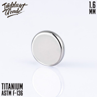Накрутка Disc Implant Grade 1.6 мм титан