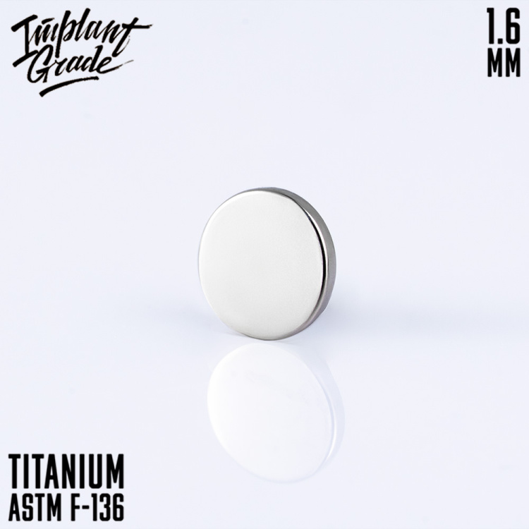 Накрутка Disc Implant Grade 1.6 мм титан