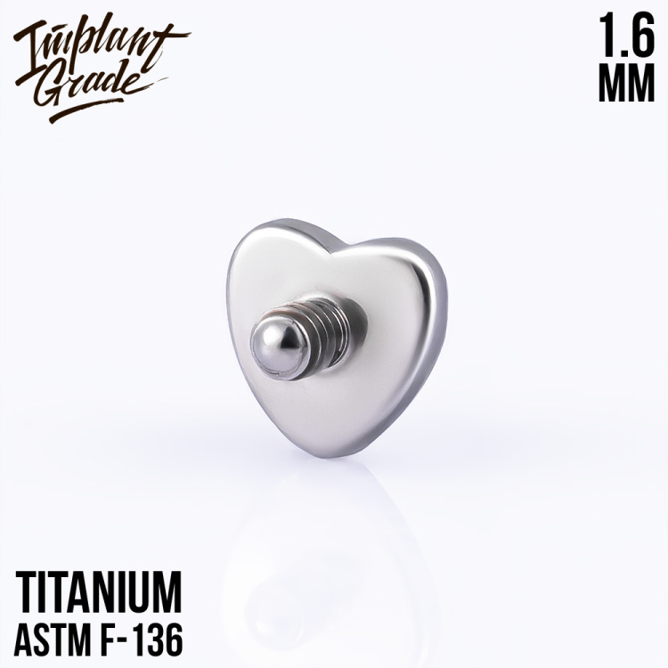 Накрутка Heart Implant Grade 1.6 мм титан