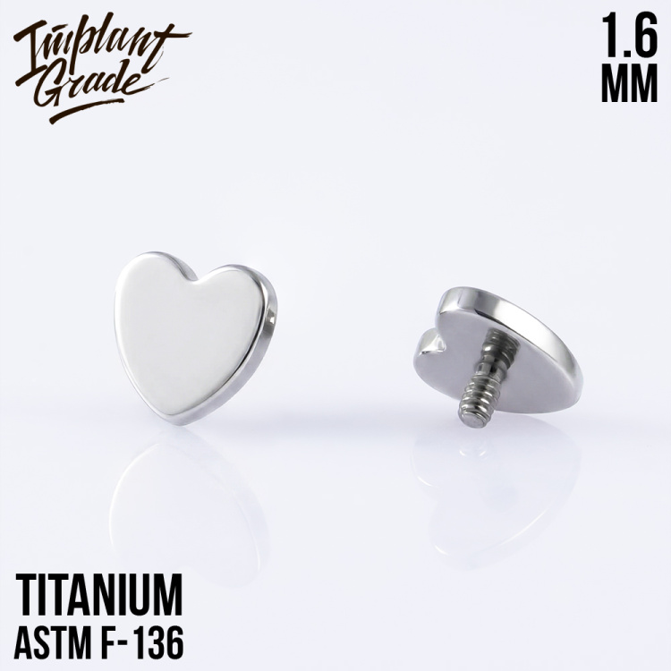 Накрутка Heart Implant Grade 1.6 мм титан