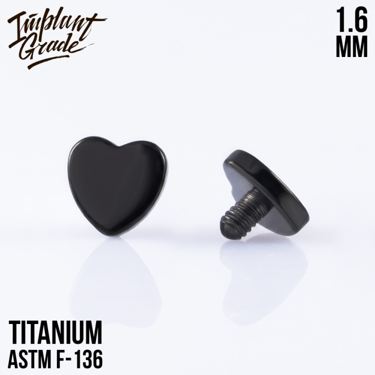Накрутка Heart Implant Grade 1.6 мм титан