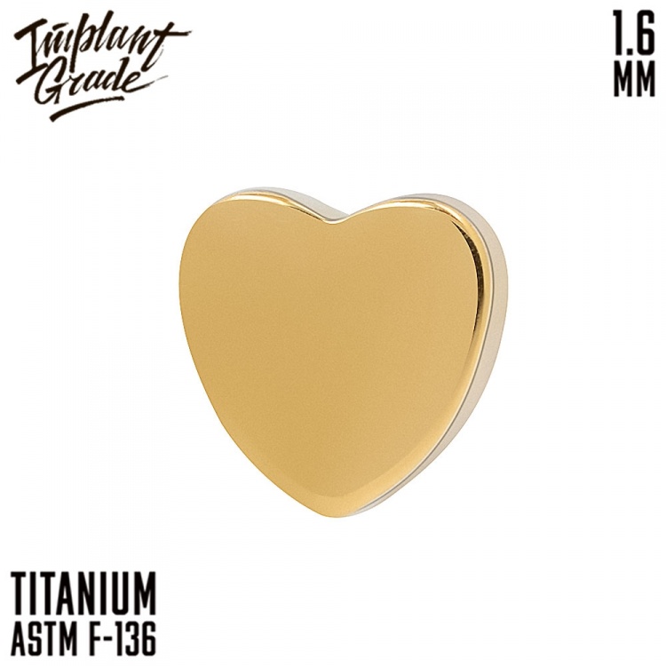 Накрутка Heart Implant Grade 1.6 мм титан