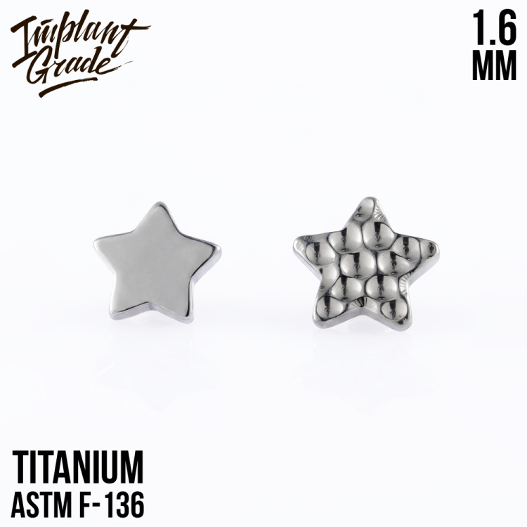 Накрутка Star Implant Grade 1.6 мм титан