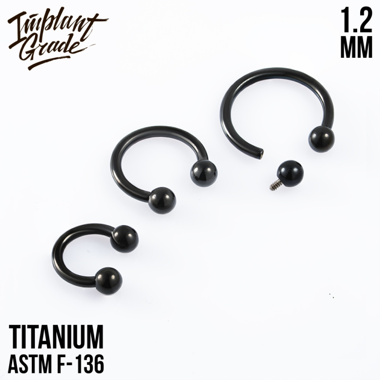 Циркуляр Black Implant Grade 1.2 мм титан+PVD