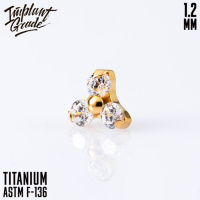 Накрутка Trio Gold Implant Grade 1.2 мм титан