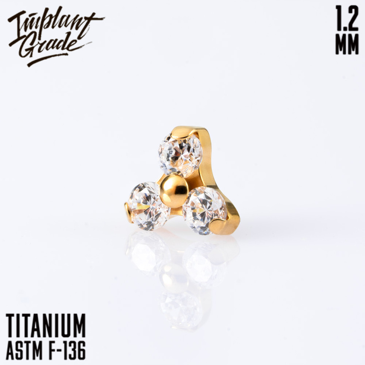 Накрутка Trio Gold Implant Grade 1.2 мм титан