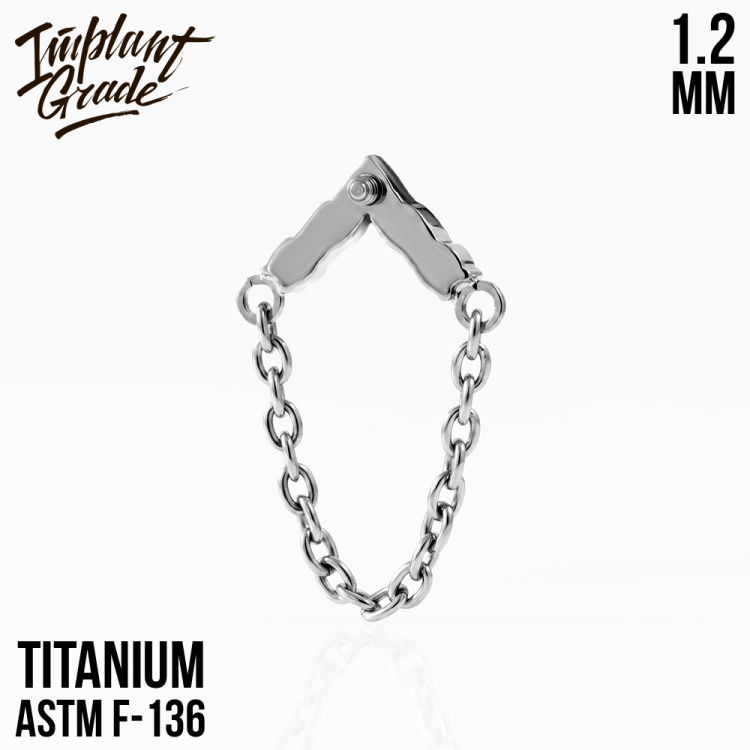 Накрутка Triangle Chain Implant Grade 1.2 мм титан