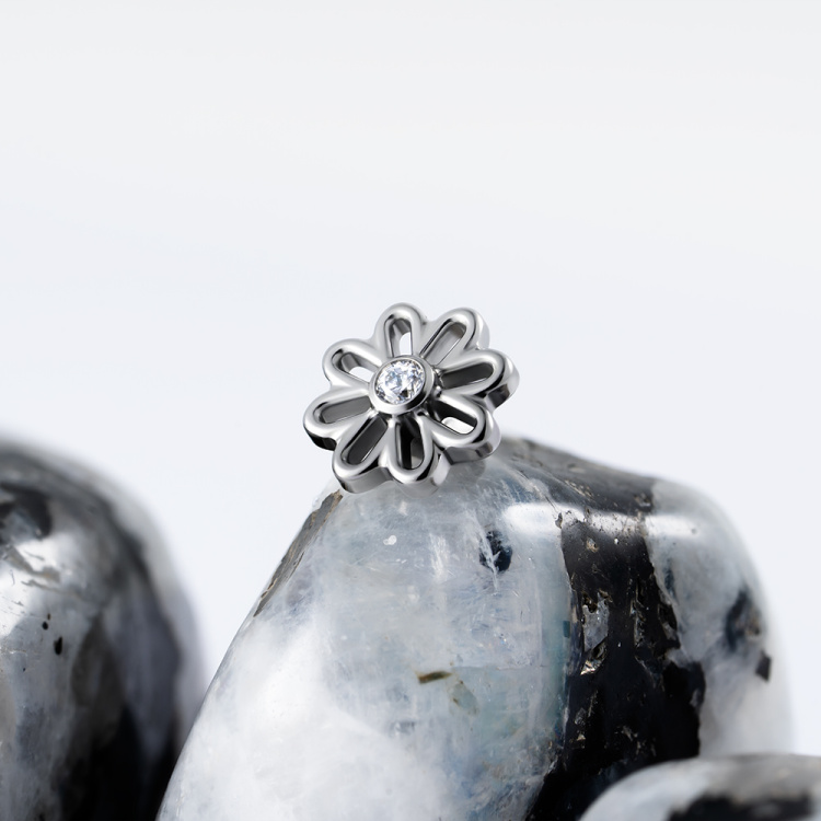 Накрутка Open Flower Implant Grade 1.2 мм титан