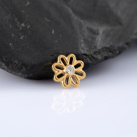 Накрутка Open Flower Implant Grade 1.2 мм титан