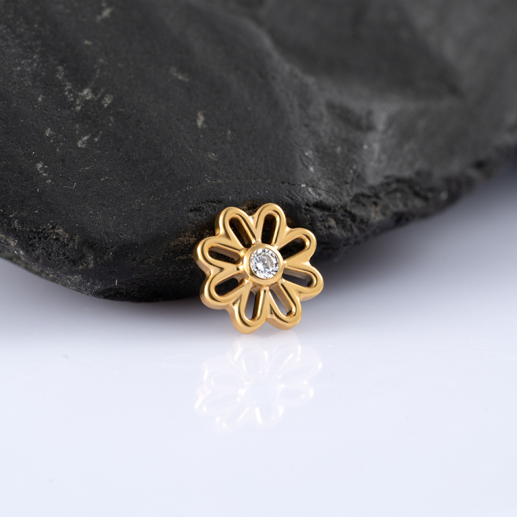 Накрутка Open Flower Implant Grade 1.2 мм титан