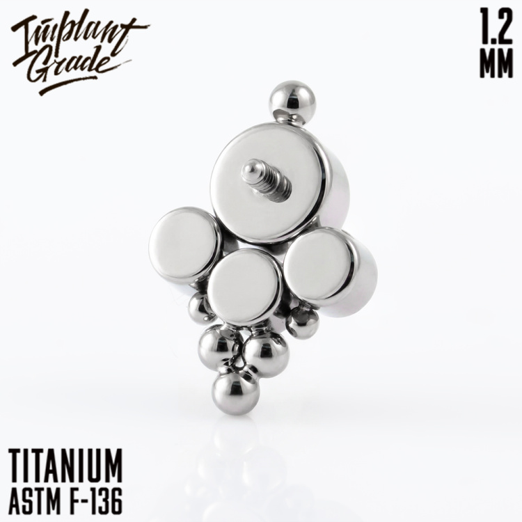 Накрутка Rene Implant Grade 1.2 мм титан