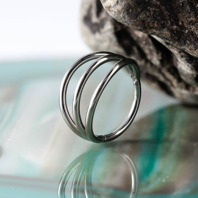 Кольцо-кликер Simple Trix Implant Grade 1.2 мм титан